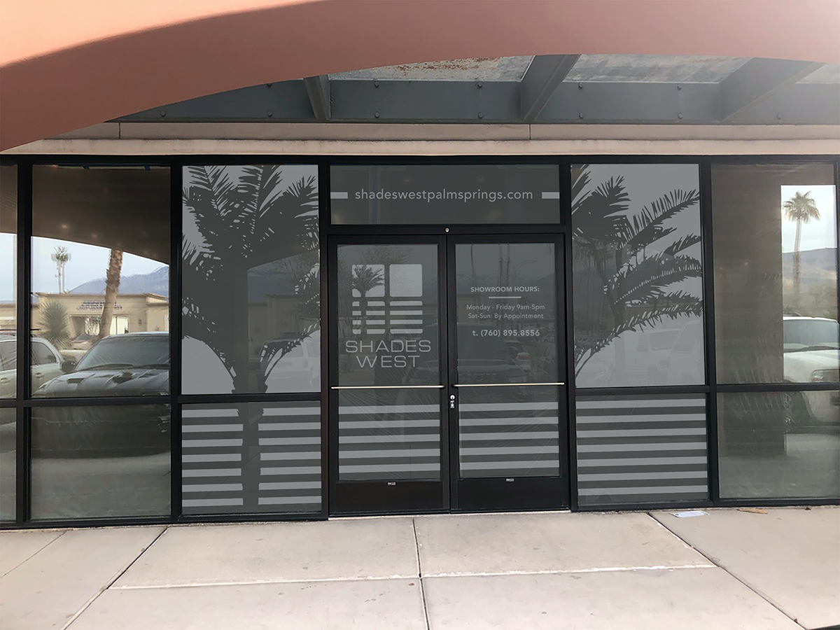Etched Glass & Decorative Film Palm Springs