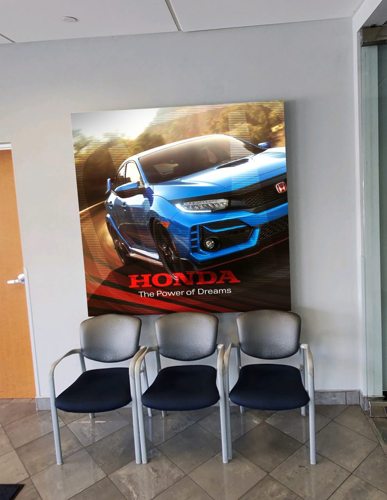 Waiting Area Wall Graphics